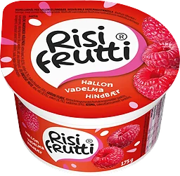 Mellanmål Hallon 175g Risifrutti