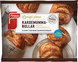 Kardemumma Stora Bullar Frysta/6-pack