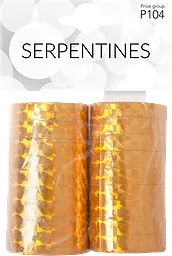 Serpentiner Guld 2-pack