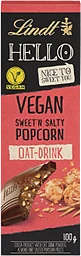Chokladkaka HELLO Vegan Salt Popcorn Havremjölk 100g Lindt
