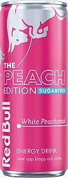 Energidryck Red Bull White Peach