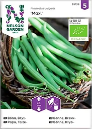 Böna Maxi Organic 1-p Nelson Garden