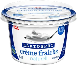 Crème fraiche Laktosfri 32% 2dl ICA