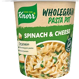 Pasta Snack Pot Spenat Ost 60g Knorr