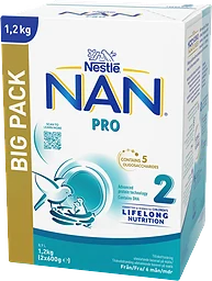 NAN Pro 2 6m big pack 1,2kg Nestle