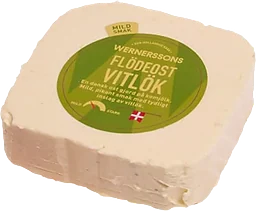 Flödeost Vitlök ca 200g Wernerssons