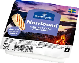 Grillost Norrloumi Norrländsk 180g  Norrmejerier