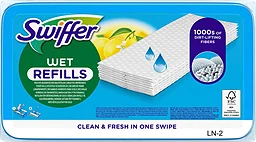 Golvmopp-refill Våt Citrus 24p Swiffer