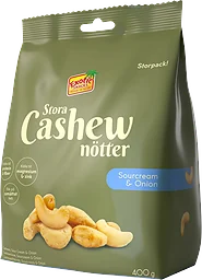 Cashewnötter S/O 400g Exotic Snacks