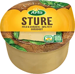 Sture Gräddost mild 38% ca 1,1 kg Arla®