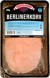 Berlinerkorv 100g Korvpojkarna