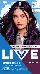 Hårfärg 87 Mystic Violet 1-p Schwarzkopf Live