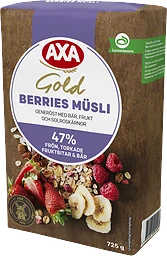 Gold berries müsli  725g AXA