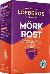 Kaffe Mörkrost Brygg 450g Löfbergs