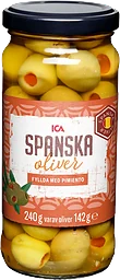 Fyllda Oliver Gröna med Pimiento 240g ICA