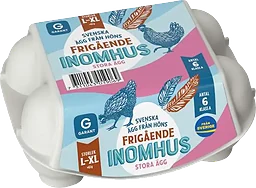 Ägg 6P Frigående Inomhus