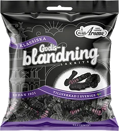 Godisblandning Lakrits 115g Aroma