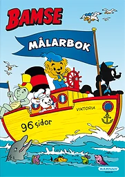 Målarbok Bamse Kärnan
