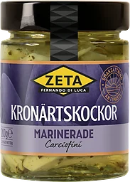 Kronärtskockor marinerade 200g Zeta