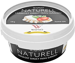 Färskost Naturell 125g Wapnö