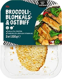 Broccoli & Blomkålsbiffar med ost 200g ICA