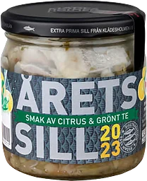 Årets Sill 2023 med smak av citrus och grönt te 420g Klädesholmen