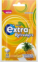 Tropical Refresher's Sugarfree Gum