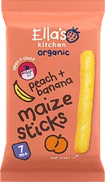 Maize Sticks Peach Banana Från 7 Månader