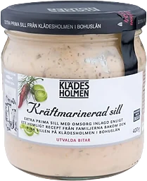 Kräftmarinerad sill 420g Klädesholmen