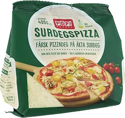 Surdegspizza 400g POP! Bakery
