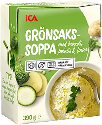 Grönsakssoppa 390g ICA