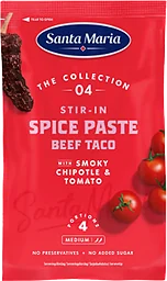 Spice Paste Beef Tacos 100g Santa Maria