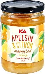 Marmelad Apelsin & citron 400g ICA