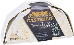 White Vitmögelost 39% 150g Castello®