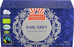Te Earl Grey 20-p KRAV Kung Markatta