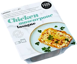 Lasagne Chicken Mascarpone 400g Food Collective