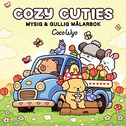 Cozy Cuties : mysig och gullig Coco Wyo målarbok