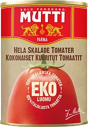 Hela Skalade Tomater 400g KRAV Mutti