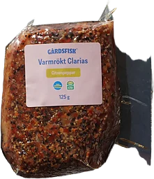 Clarias Färsk Varmrökt Citronpeppar 125g Gårdsfisk