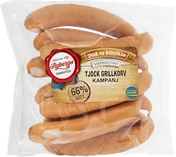 Grillkorv Tjock