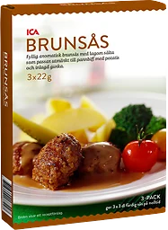 Brunsås 3-p 66g ICA
