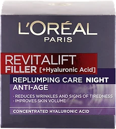 Ansiktskräm Natt Revitalift filler Anti-age 50ml Loreal