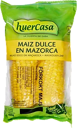 Förkokta Majskolvar 400g Huercasa