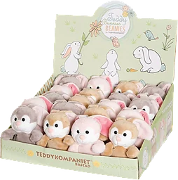 Kanin Bunnies Beanies 12cm 1-p Teddykompaniet