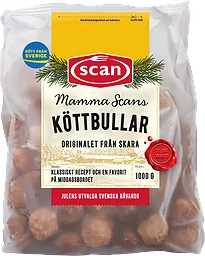 Köttbullar Mamma Scans 1kg Scan