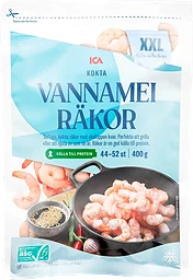 Vannameiräkor kokta 400g ICA