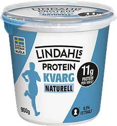 Kvarg Naturell 0,2% 900g Lindahls