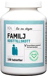 Multivitamin Familj 100st ICA Hjärtat