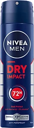 Deodorant Spray 72h Dry Impact 150ml Nivea Men