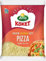 Pizzaost riven 32% 150g Arla Köket
